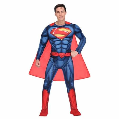 amscan 9906101 Offiziell lizenziertes Superman-Kostüm für Herren Größe Groß von amscan