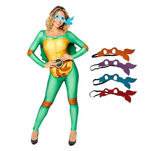 (PKT) (9909148) Adult Ladies TMNT Women Costume (UK 16-18) von amscan