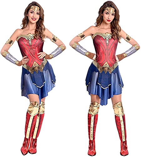 amscan Damen Warner Bros Wonder Woman Film Kostüm (Große Größe 14-16) von amscan