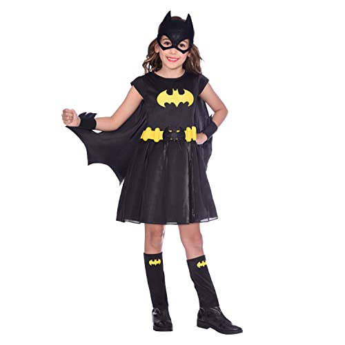 Amscan - Kinderkostüm Batgirl, Kleid, Umhang, Arm- und Beinstulpen, Maske, Super Heroes, Motto-Party, Karneval Amscan - Kinderkostüm Batgirl, Kleid, Umhang, Arm- und Beinstulpen, Maske, Super Heroes, Motto-Party, Karneval von amscan