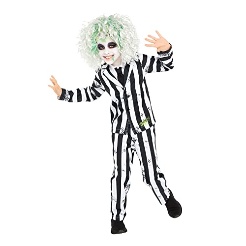 Amscan - Kinderkostüm Beetlejuice, Jackett mit Hemdeinsatz, Krawatte, Hose, Poltergeist, Gespenst, Motto-Party, Karneval Amscan - Kinderkostüm Beetlejuice, Jackett mit Hemdeinsatz, Krawatte, Hose, Poltergeist, Gespenst, Motto-Party, Karneval von amscan