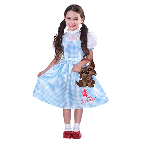 Amscan - Kinderkostüm Dorothy aus Der Zauberer von Oz, Kleid, Toto-Filztasche, Schuhüberzüge, Motto-Party, Karneval Amscan - Kinderkostüm Dorothy aus Der Zauberer von Oz, Kleid, Toto-Filztasche, Schuhüberzüge, Motto-Party, Karneval von amscan