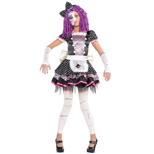 (PKT) (999685) Child Girls Damaged Doll Costume (4-6yr) von amscan