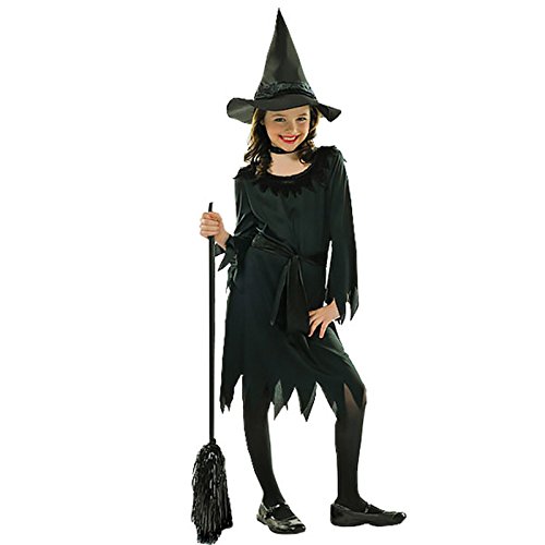 set high (PKT) (997479) Child Girls Lil Witch Costume (8-10yr) von amscan