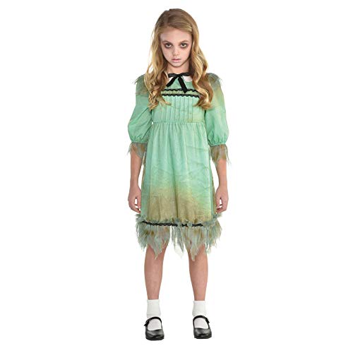 (PKT) (9904702) Childs Dreadful Darling/Creepy Girl Costume Dress (10-12yr) von amscan