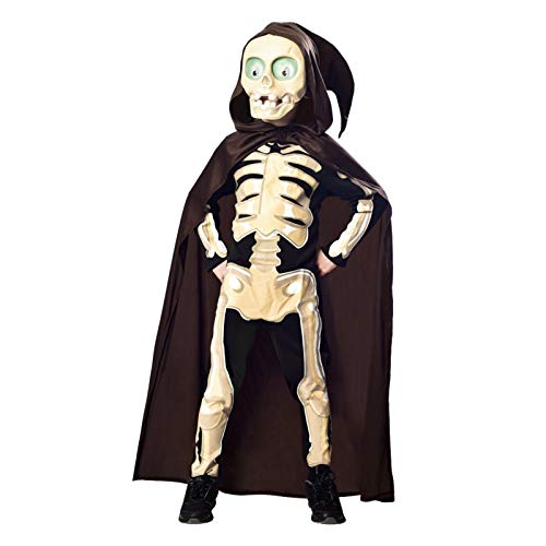 Amscan - Kinderkostüm Sensenmann, Overall, Umhang, Maske, Grim Reaper, Skelett, Horror, Mottoparty, Karneval, Halloween Amscan - Kinderkostüm Sensenmann, Overall, Umhang, Maske, Grim Reaper, Skelett, Horror, Mottoparty, Karneval, Halloween von amscan