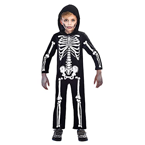 amscan 9911787 Halloween-Kostüm für Kinder, Jungen, Skelett, 3-4 Jahre amscan 9911787 Halloween-Kostüm für Kinder, Jungen, Skelett, 3-4 Jahre von amscan