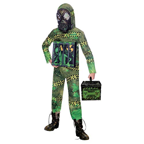 Amscan - Kinderkostüm Zombie Alien, Jumpsuit und Maske, Mottoparty, Karneval, Halloween Amscan - Kinderkostüm Zombie Alien, Jumpsuit und Maske, Mottoparty, Karneval, Halloween von amscan