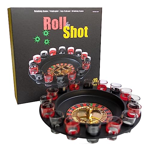 Amscan - Trinkspiel Drinking Roulette inklusive 16 Gläsern, 2 Bällen, Glücksspiel, Saufspiele, Partyspiel Amscan - Trinkspiel Drinking Roulette inklusive 16 Gläsern, 2 Bällen, Glücksspiel, Saufspiele, Partyspiel von amscan
