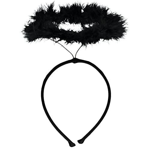 Black Angel Halo Headband Black Angel Halo Headband von amscan