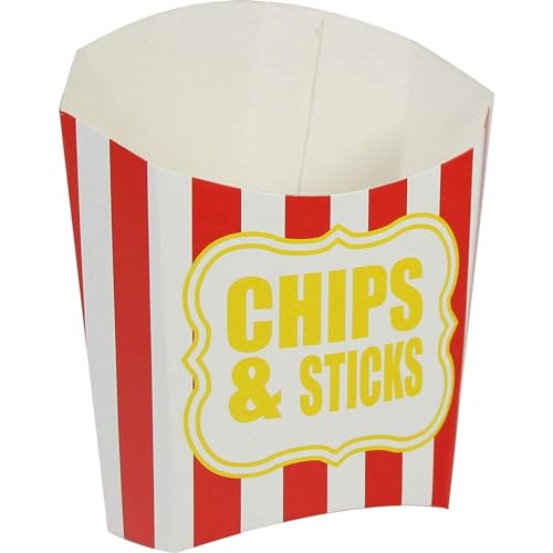 Child (100 Pc) Chip n Sticks Scoop Party Boxes (not in CDU) von amscan
