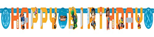 Child Rusty Rivets "HAPPY BIRTHDAY" Letter Banner 2.1m von amscan
