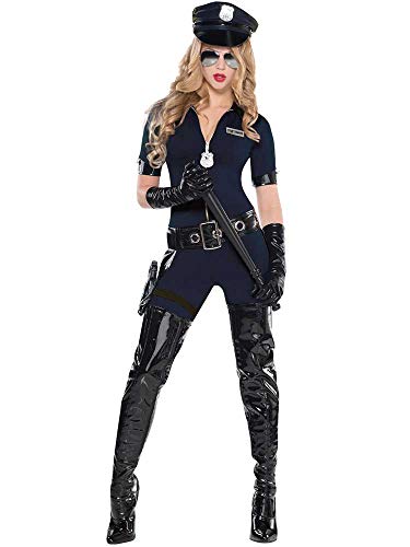 (PKT) (997679) Adult Ladies Stop Traffic Costume (Small)- Grp 1, Size 8-10 - amscan von amscan