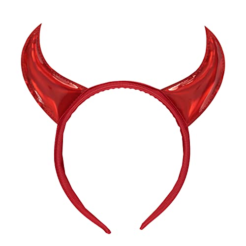 Devil Horns Headband Red Devil Horns Headband Red von amscan