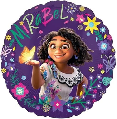 Amscan Encanto Folienballon Disney Geburtstag, Violett Amscan Encanto Folienballon Disney Geburtstag, Violett von amscan