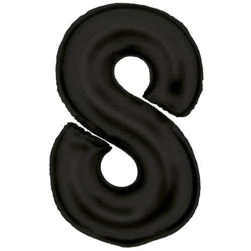 Amscan Große Zahl 8 Silk Lustre schwarz Folienballon N34 verpackt 86 cm Amscan Große Zahl 8 Silk Lustre schwarz Folienballon N34 verpackt 86 cm von amscan