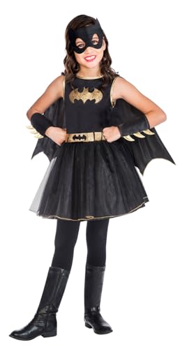 Kostüm für Kinder Batgirl Black - Faschingskostüm für Karneval, Halloween & Kostümparty - Kinderkostüm für Mädchen & Jungen - Alter 8-10 Jahre Kostüm für Kinder Batgirl Black - Faschingskostüm für Karneval, Halloween & Kostümparty - Kinderkostüm für Mädchen & Jungen - Alter 8-10 Jahre von amscan