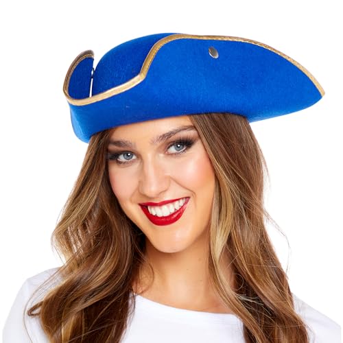 Pirate Hat - Blue Gold edge von amscan