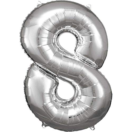 RM S/Shape:8 Silver RM S/Shape:8 Silver von amscan