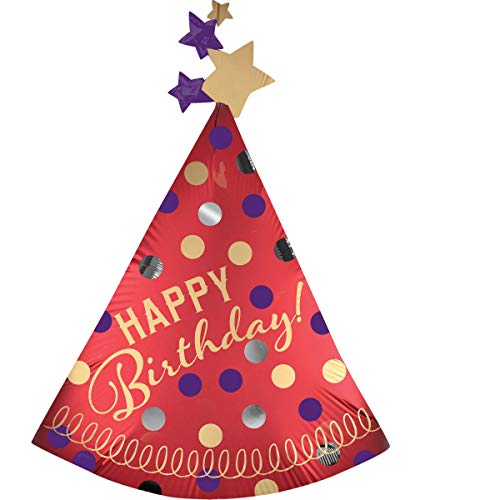 S/Shape: Red Satin Party Hat S/Shape: Red Satin Party Hat von amscan