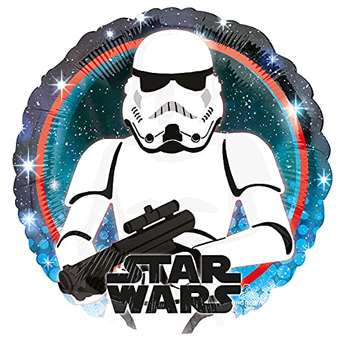 18In Star Wars Galaxy Stormtrooper Foil Balloon 18In Star Wars Galaxy Stormtrooper Foil Balloon von amscan