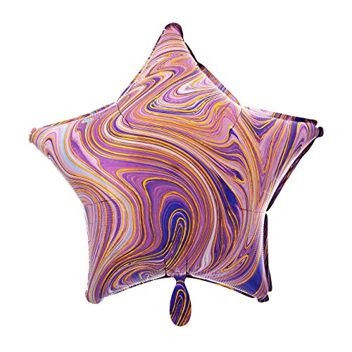 Amscan 4210101 Party Anagram Marblez Purple Star Standard Folienballon 48,3 cm, mehrfarbig Amscan 4210101 Party Anagram Marblez Purple Star Standard Folienballon 48,3 cm, mehrfarbig von amscan