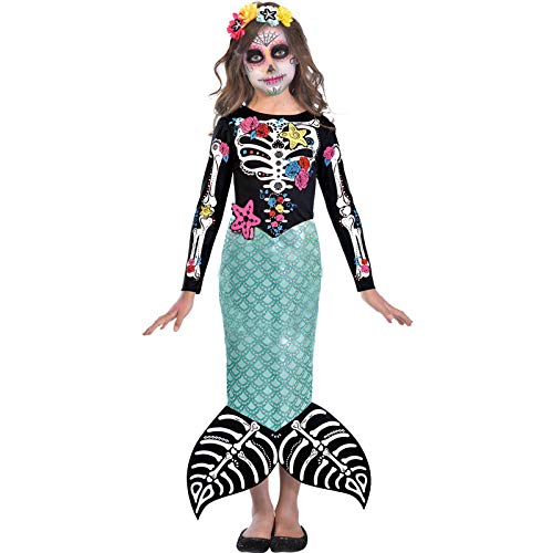 Tag der Toten Braut - Tag der Toten Halloween Kostüm Kinder Mädchen Amscan von amscan