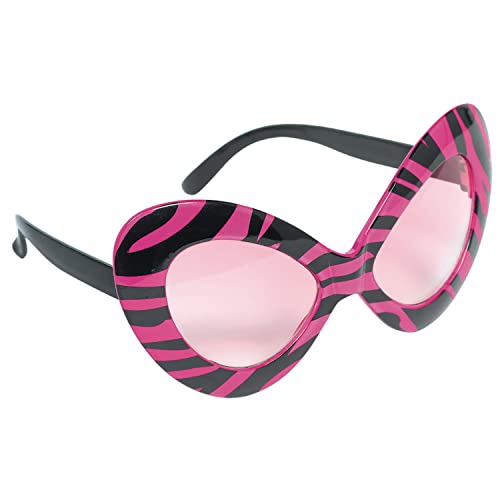 Fun Shades Diva Pink & Black von amscan