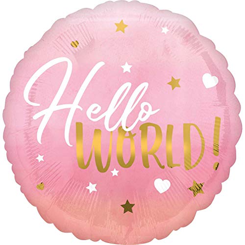 18In Pink Baby Girl Foil Balloon 18In Pink Baby Girl Foil Balloon von amscan