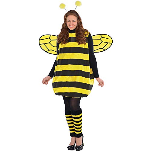 amscan Liebling Hummel Kostüm Erwachsene Käfer Kostüm Outfit Insekt STD - XL (Kleidergröße UK 10-12 Standard) von amscan