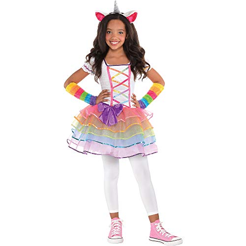 amscan 842747-55 Einhorn Regenbogen Kleid mit Stirnband und Wärmers-Alter 8-10 Jahre-1 PC amscan 842747-55 Einhorn Regenbogen Kleid mit Stirnband und Wärmers-Alter 8-10 Jahre-1 PC von amscan