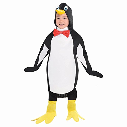 amscan 847159 Pinguin Kostüm für Kinder 8-10 Jahre, Schwarz/Weiß amscan 847159 Pinguin Kostüm für Kinder 8-10 Jahre, Schwarz/Weiß von amscan
