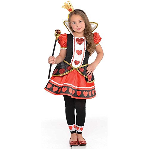 amscan Christys Dress Up Königin der Herzen Kostüm für Mädchen, 6–8 Jahre amscan Christys Dress Up Königin der Herzen Kostüm für Mädchen, 6–8 Jahre von amscan