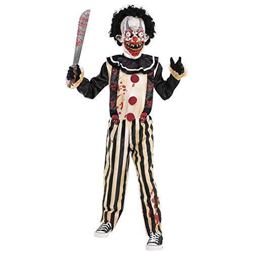 (PKT) (9902442) Child Boys Slasher Clown Boy Costume (8-10yr) von amscan