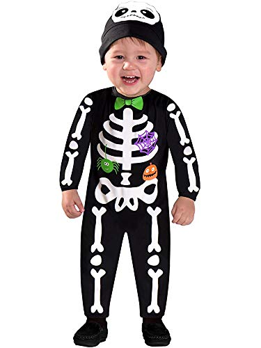 (PKT) (9903877) Child Mini Bones Costume (2-3yr) von amscan