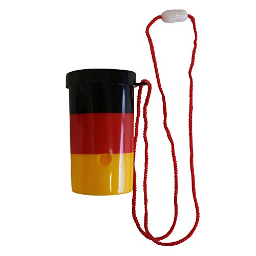 amscan Nebelhorn an Halskette Deutschland schwarz-rot-gelb amscan Nebelhorn an Halskette Deutschland schwarz-rot-gelb von amscan