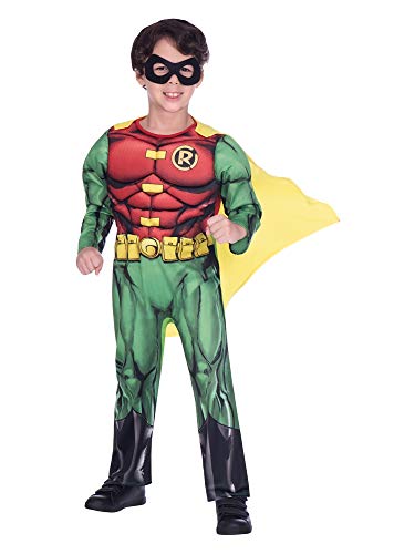 amscan Childs Robin Kostüm Warner Bros Kostüm (Alter 4-6 Jahre) von amscan