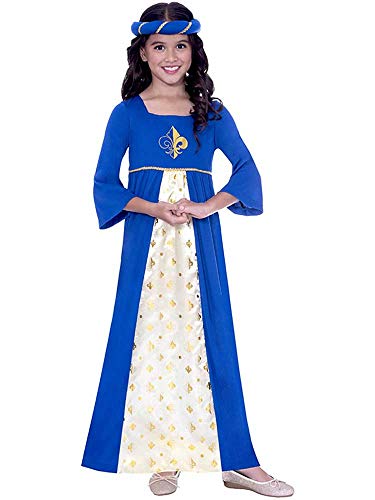 amscan 9906380 Kinderkostüm Tudor Prinzessin in Blau (10-12 Jahre) von amscan