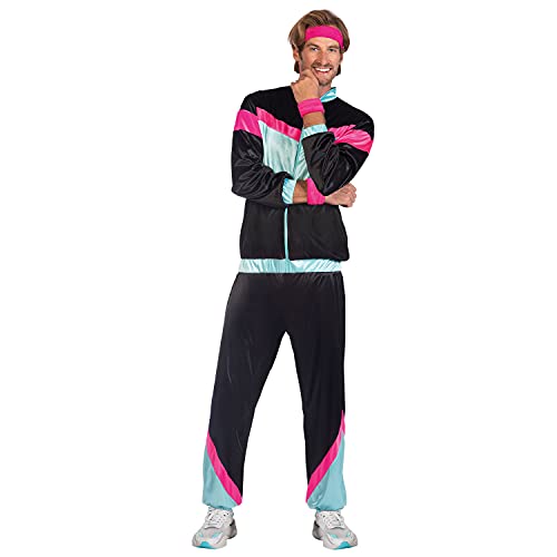 (PKT) (9908664) Adult 80s Shell Suit Costume (Standard) von amscan