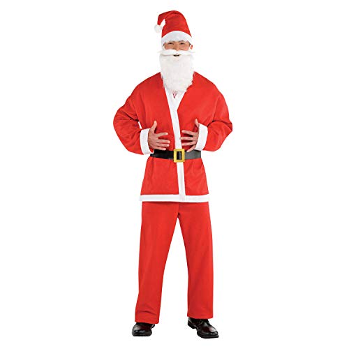 (PKT) (9907360) Adult Mens Budget Santa Claus Costume (Extra Large) von amscan