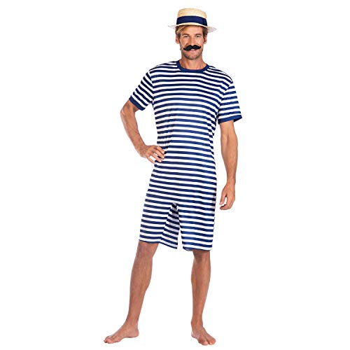 amscan Swimsuit 9908838 Erwachsenen-Badeanzug für Herren, Blau, Größe L amscan Swimsuit 9908838 Erwachsenen-Badeanzug für Herren, Blau, Größe L von amscan