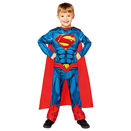 (PKT) (9910128) Child Boys Sustainable Superman Costume (8-10yr) von amscan