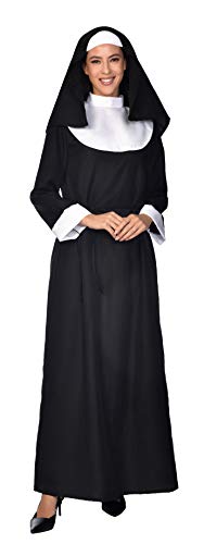amscan 9911232 Kostm-Set, Damen, Schwarz/Weiß, 38-40 von amscan