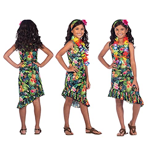 amscan 9911420 Blume Dress Up, Mädchen, Schwarz, 140 von amscan