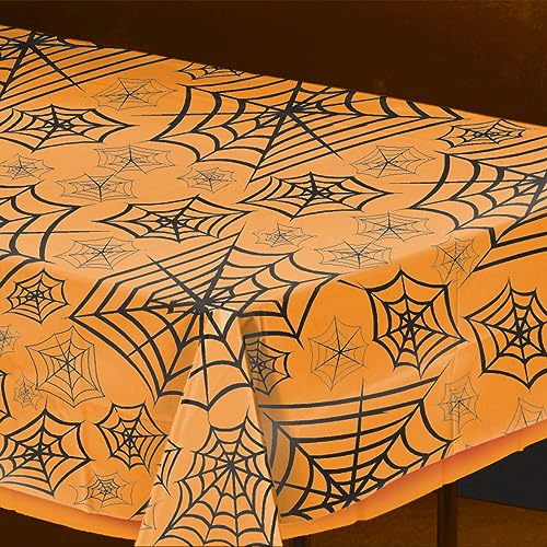 amscan Tischdecke Spider Web Plastik 274 x 139 cm von amscan