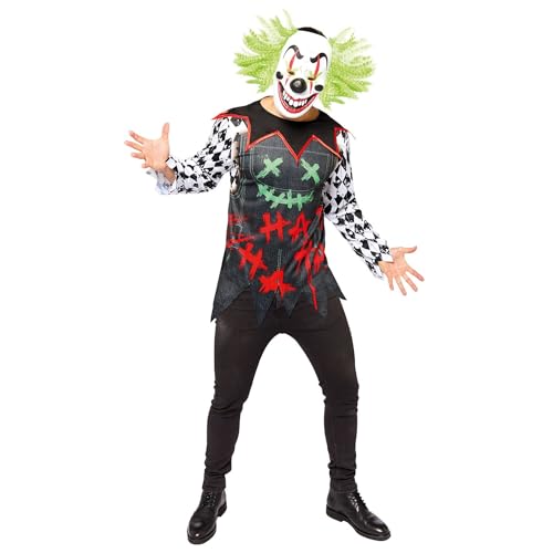 amscan 9912018 - Herren Haha Clown Set Erwachsene Halloween Faschingskostüm Größe: Übergröße amscan 9912018 - Herren Haha Clown Set Erwachsene Halloween Faschingskostüm Größe: Übergröße von amscan