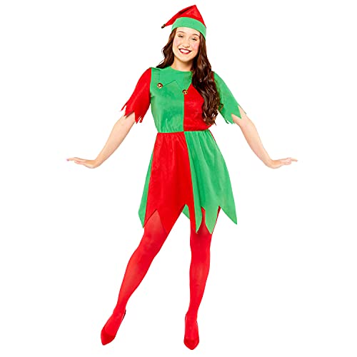 amscan 9912317 Basic Elf Lady S/M, Erwachsene, Mehrfarbig amscan 9912317 Basic Elf Lady S/M, Erwachsene, Mehrfarbig von amscan