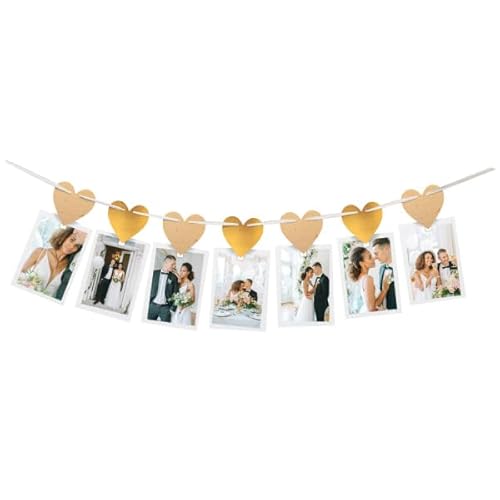 Amscan 9913258 - Fotogirlande Hochzeit, Papier, Bildergirlande, Wanddekoration, Geburtstagsdeko Amscan 9913258 - Fotogirlande Hochzeit, Papier, Bildergirlande, Wanddekoration, Geburtstagsdeko von amscan