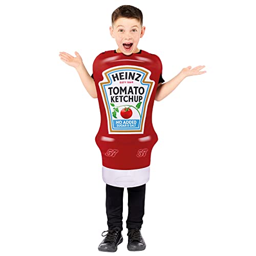 amscan (PKT (9913346) Heinz Ketchup Flaschenkostüm für Kinder, 3–7 Jahre amscan (PKT (9913346) Heinz Ketchup Flaschenkostüm für Kinder, 3–7 Jahre von amscan
