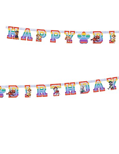 Paw Patrol Letter Banner 2022 von amscan